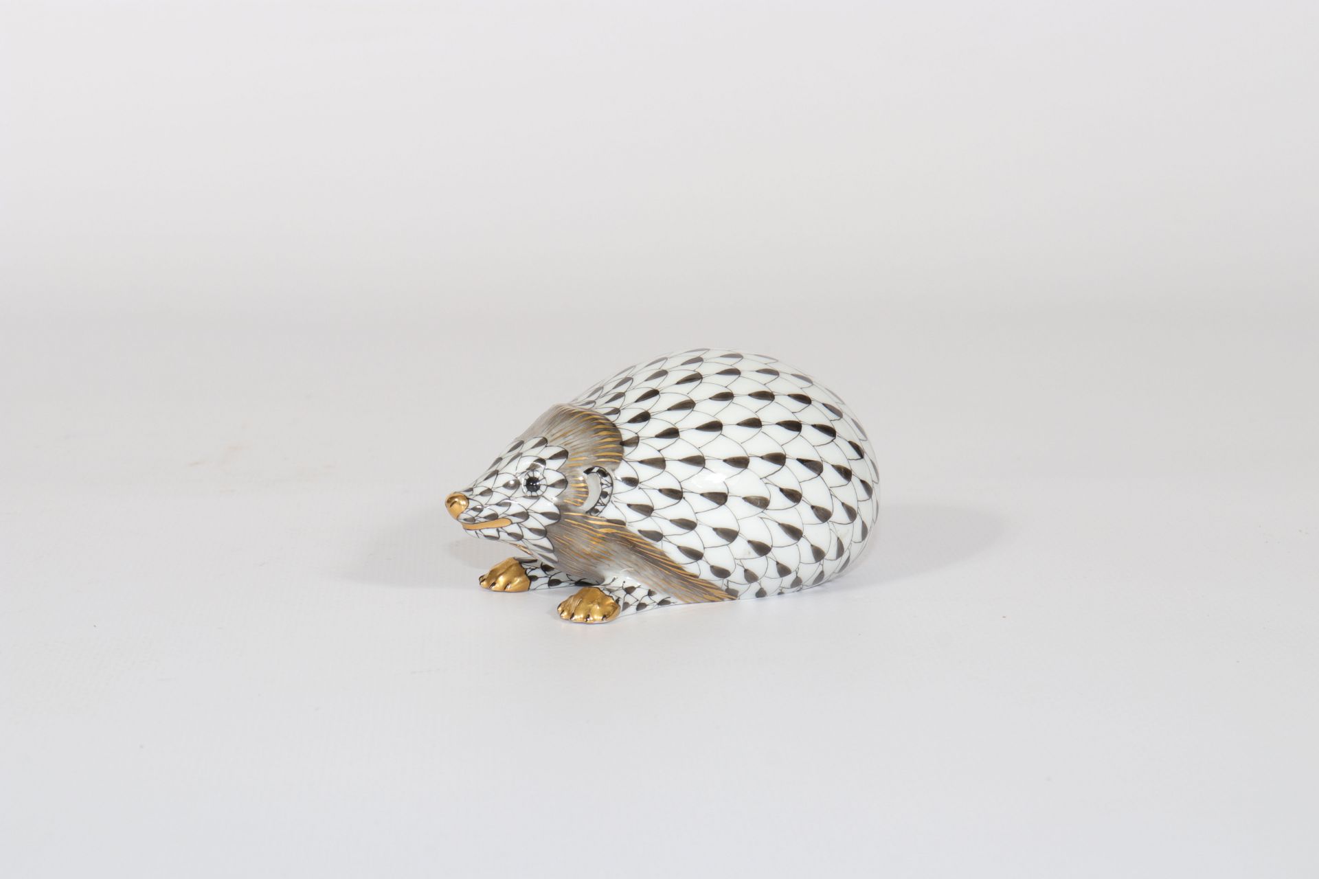 Herend Porcelain Hedgehog. Period XXth century