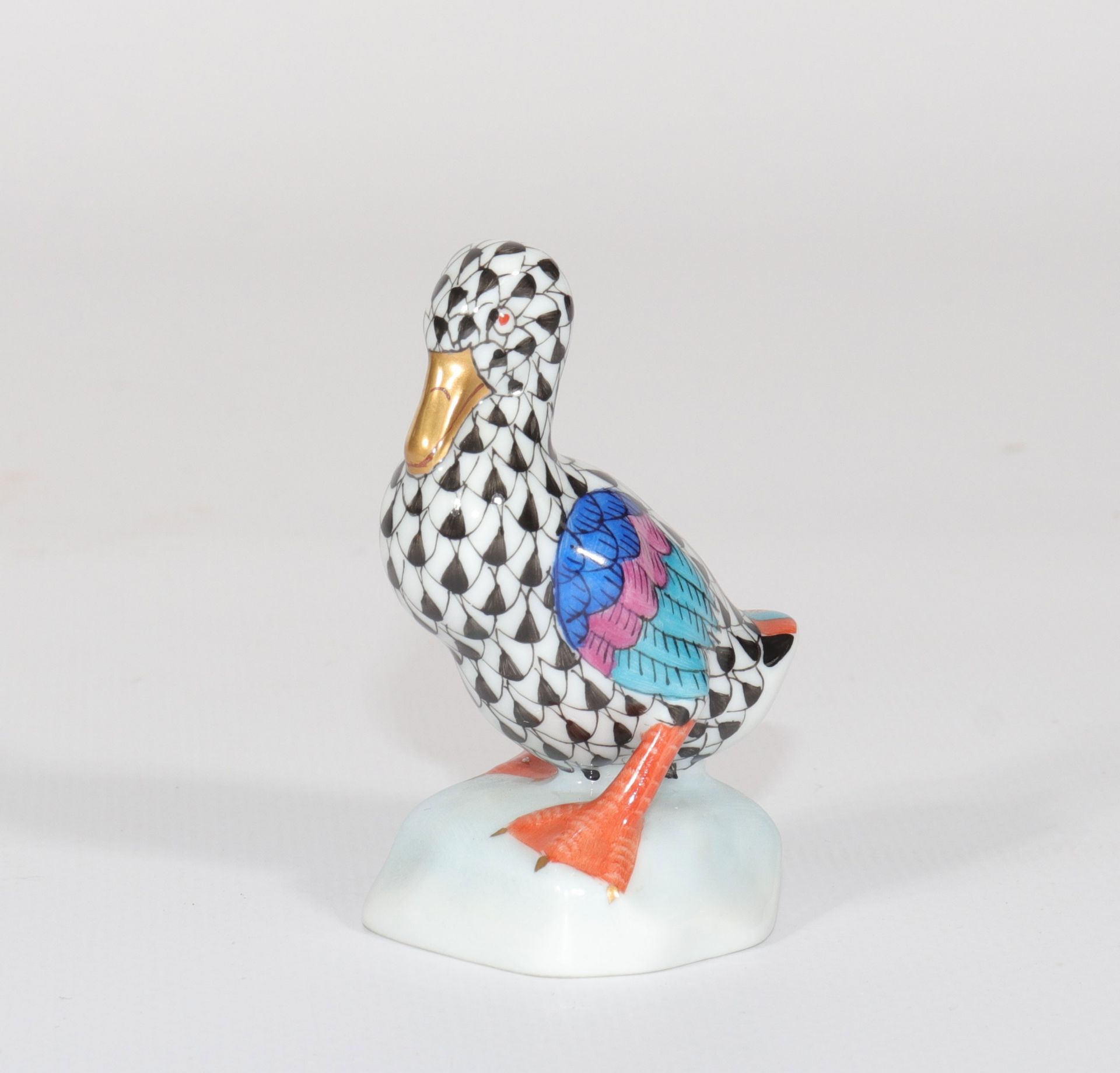 Herend Porcelain Duckling. Period XXth century - Image 2 of 4