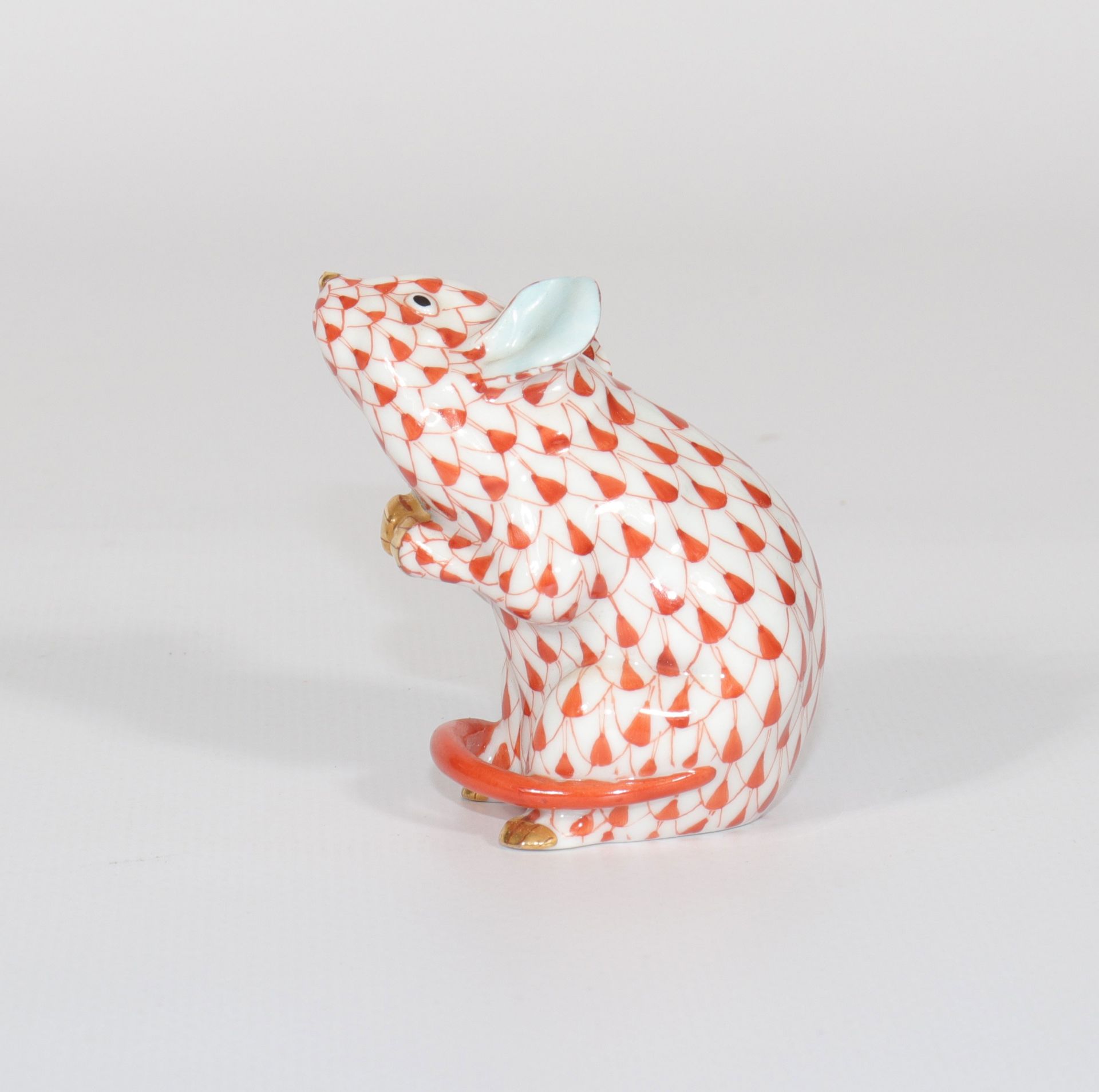 Herend Porcelain Mouse. Period XXth century - Image 2 of 3