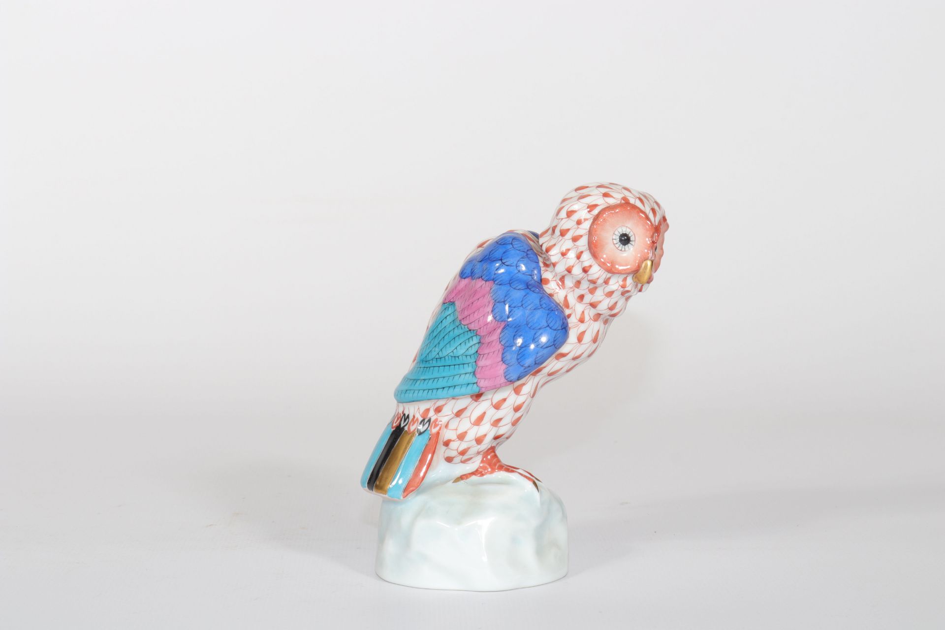 Herend Owl porcelain. Period XXth century - Image 2 of 5