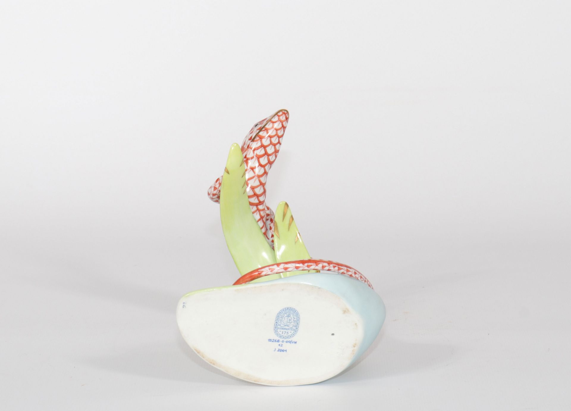 Herend Porcelain Lizard. Period XXth century - Image 5 of 5