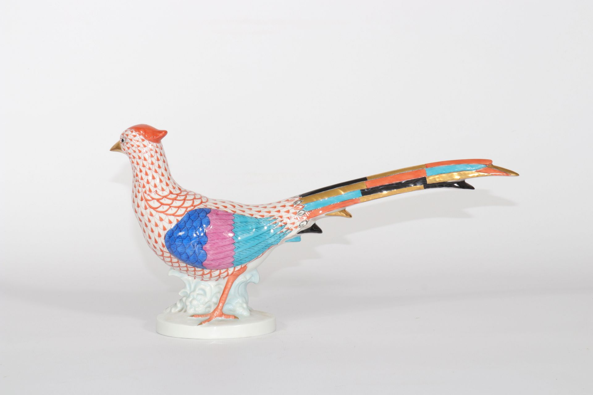 Herend Pheasant porcelain. Period XXth century - Image 3 of 4