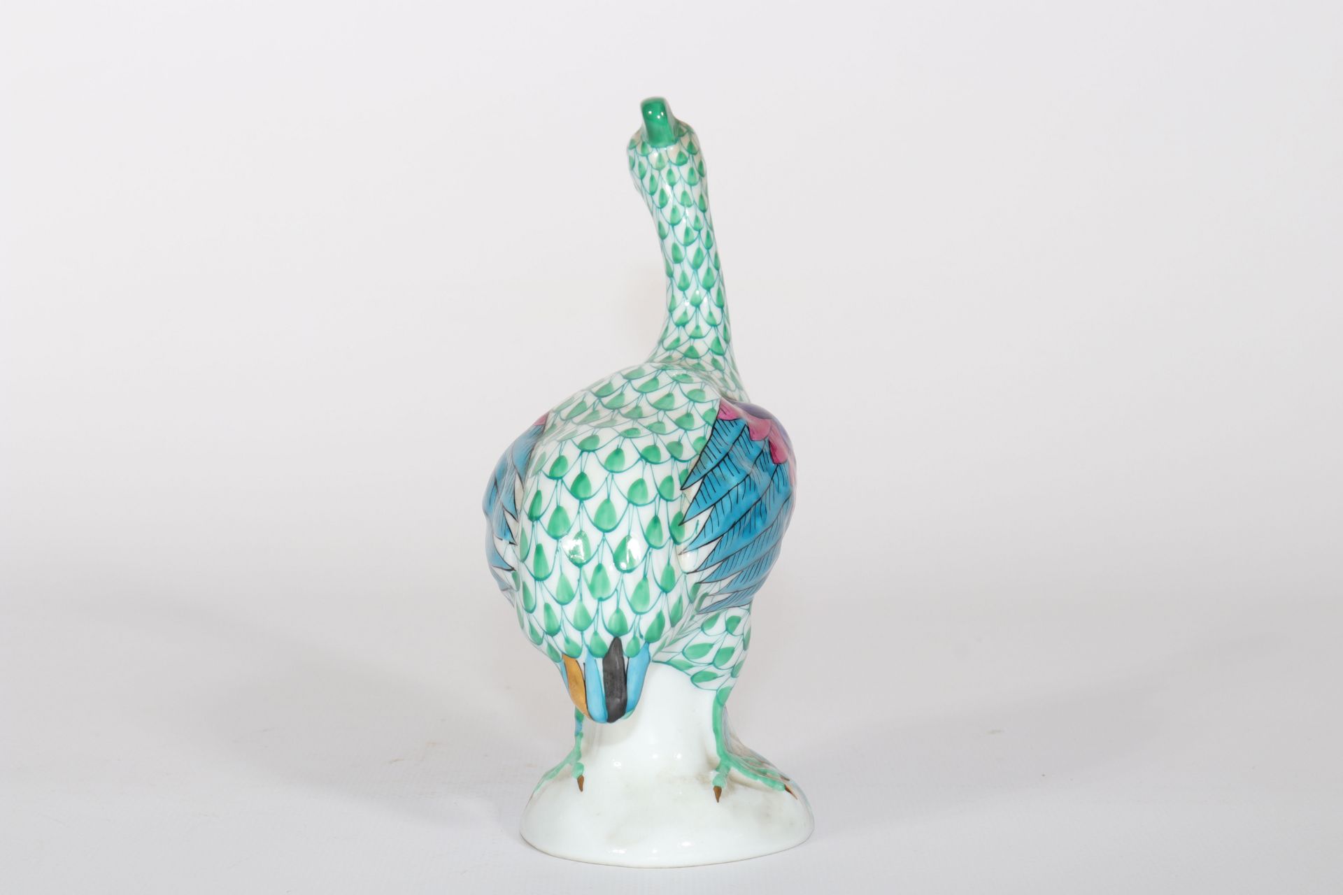 Herend Porcelain Guinea Fowl. Period XXth century - Image 4 of 5