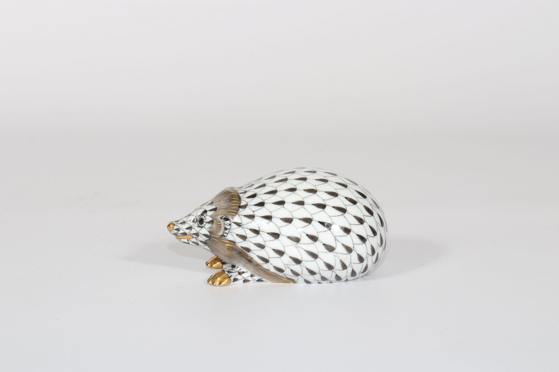 Herend Porcelain Hedgehog. Period XXth century - Image 3 of 4