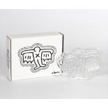 Keith Haring. "Bat Man Catchall".