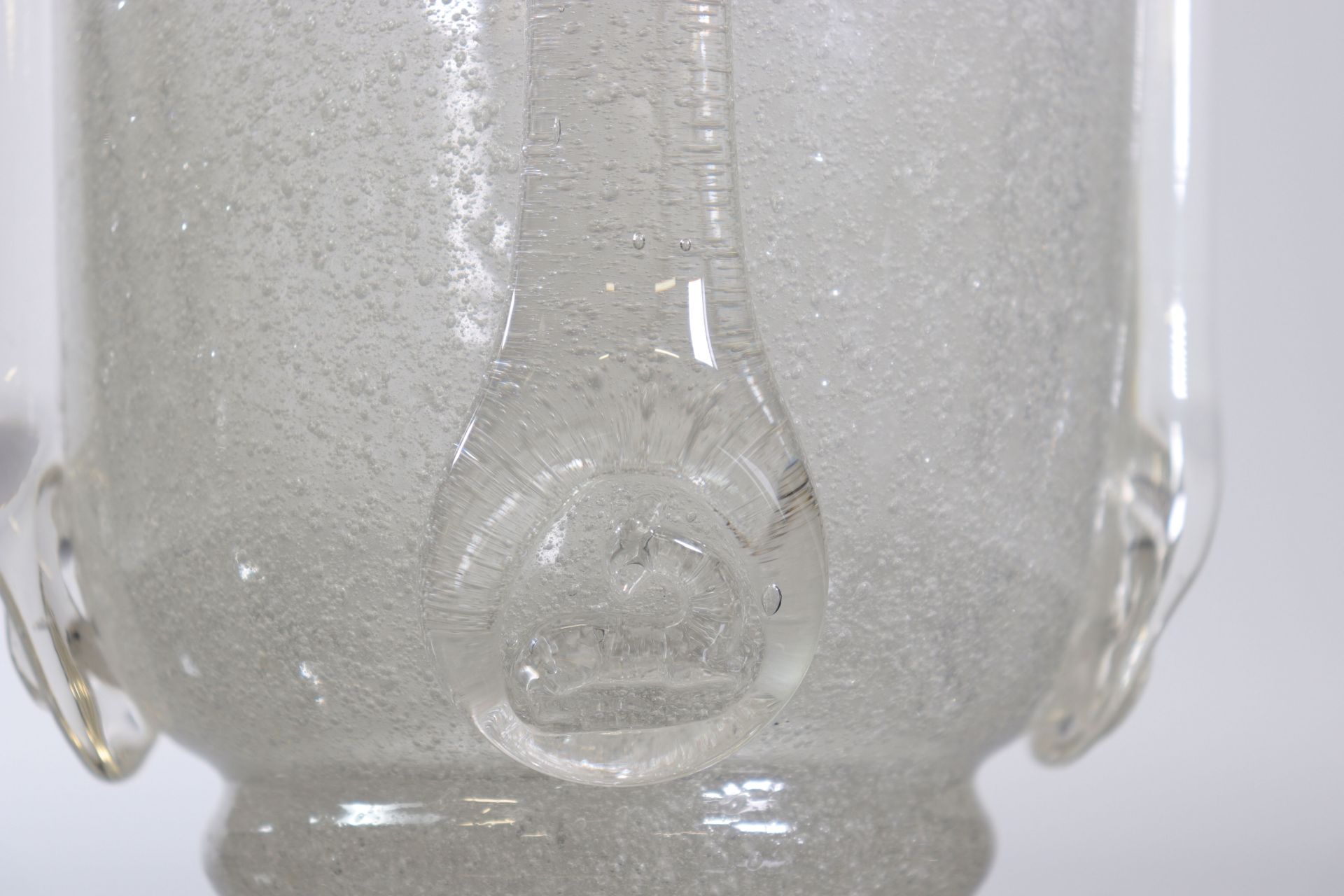 Schneider cast vase with deer decoration - Image 4 of 4