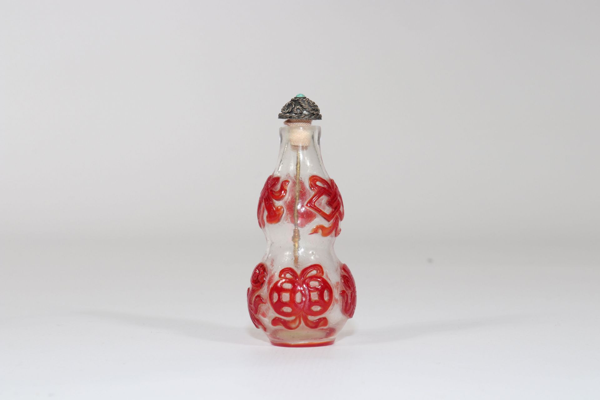 China glass snuffbox