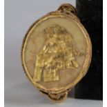 Macedonian ring - 3rd century - Greece - Gold - ivoiry
