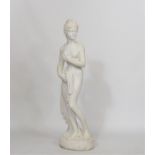 Important marble sculpture "Venus in the bath" after Christophe-Gabriel Allegrain