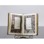 Book of hours, 20 illuminations on velum, 19th century, probably a copyist's work.