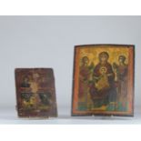 Russia, Set of 2 Icons on Wood