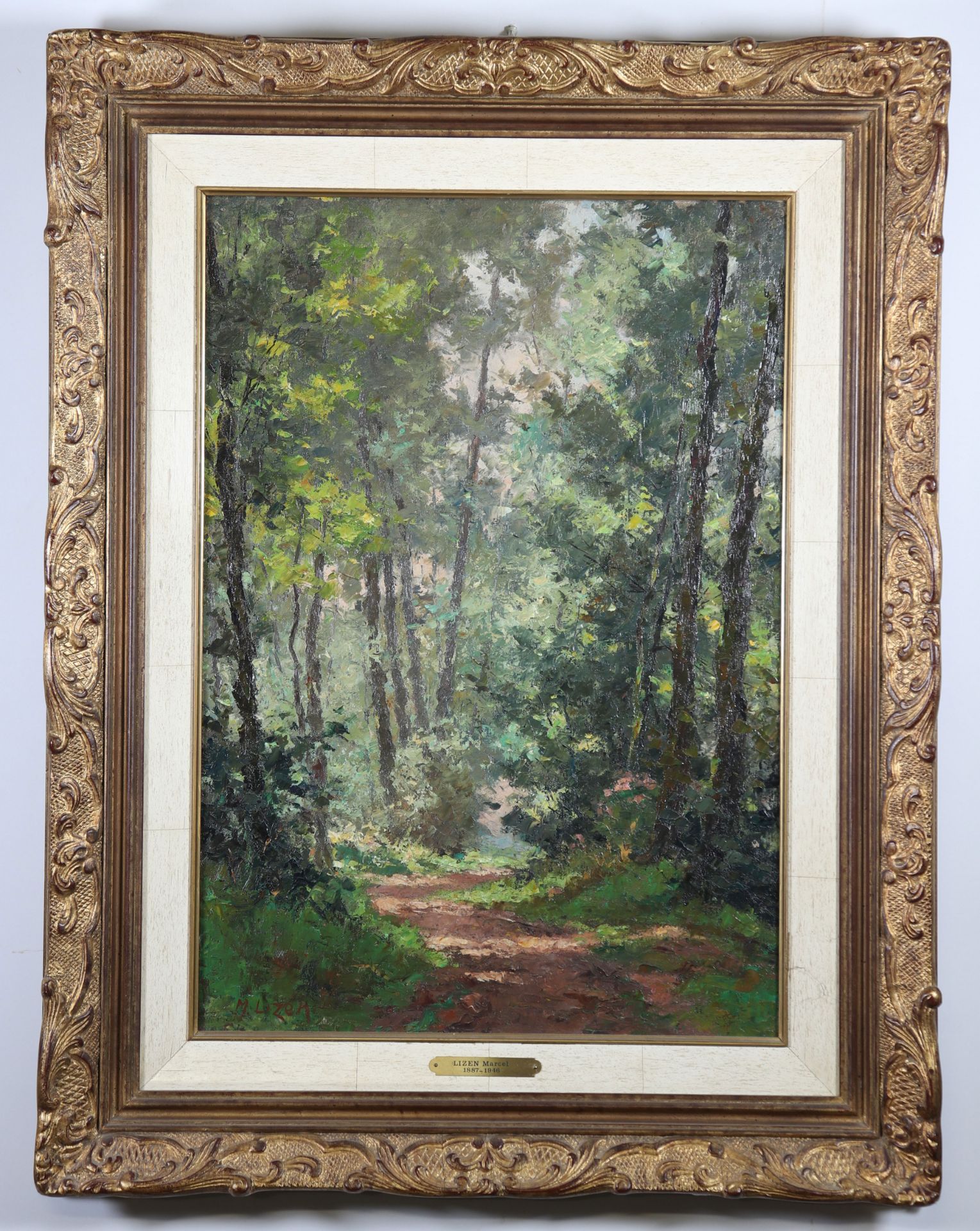 Marcel LIZEN (1887-1946) "in the woods" - Bild 2 aus 2