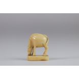 JAPAN - End of the EDO period (1603 - 1868) Netsuke horse Provenance: Collection of Henry-Louis Vuit