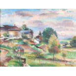 Maurice-Jean MICHA (1890-1969) "countryside view"