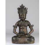 China imposing "gilded" bronze Buddha Ming period