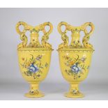 Pair of Italian urn vases?