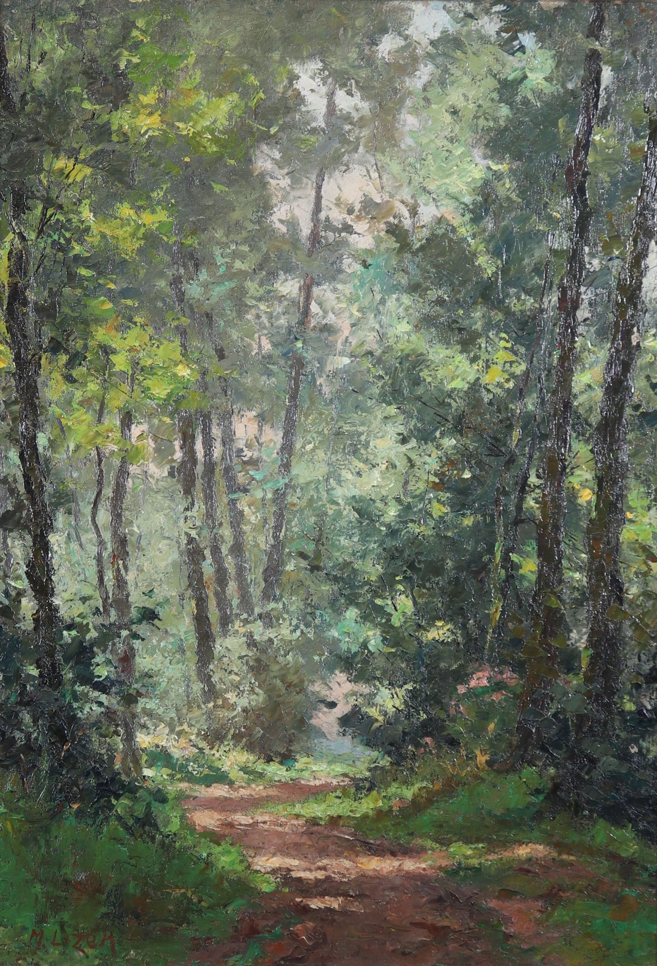 Marcel LIZEN (1887-1946) "in the woods"