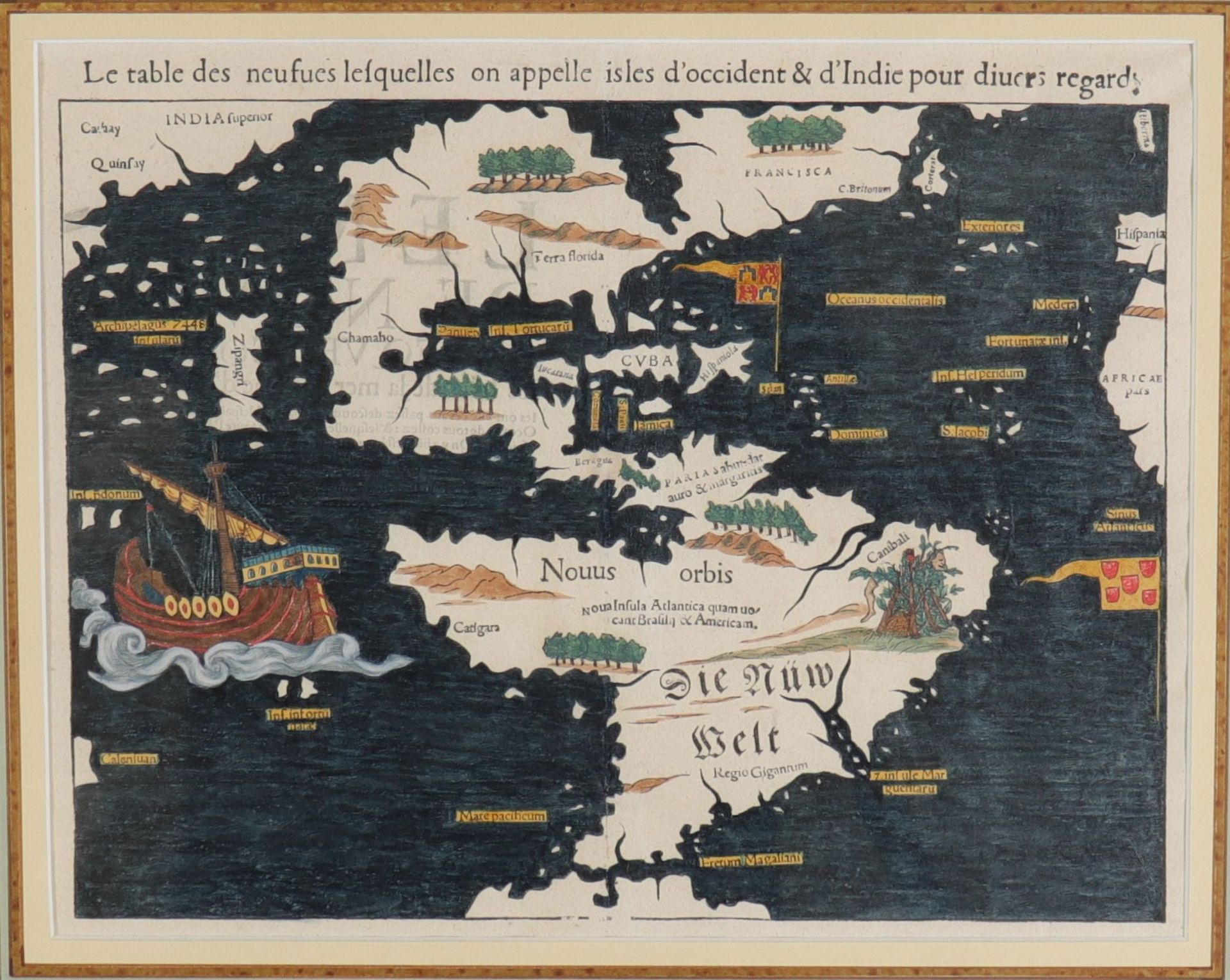 Sebastian MÃœNSTER (1488-1552) map