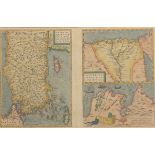 Maps (2) of Egypt and Tunisia 1590