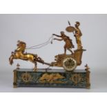 Empire style chariot pendulum