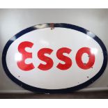 Very large double-sided ESSO sign