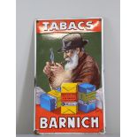 Belgium Rare Tabacs Barnich Emaillerie Belge plaque 1938