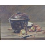 "Oil on canvas "still life" signed M Florian Austria"