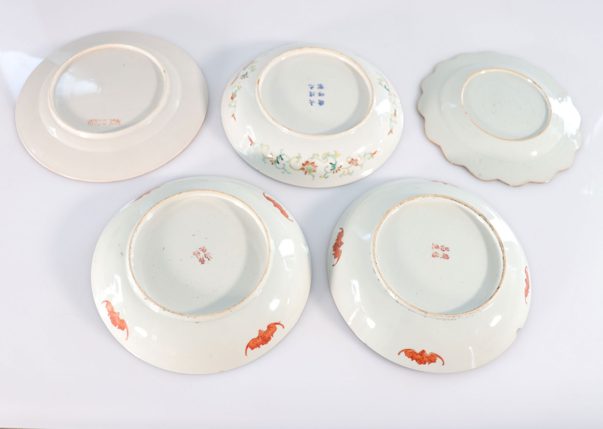 China set of plates (5) various - Bild 2 aus 2