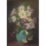 "Marie WANDSCHEER (1856-1936) Oil on panel "bouquet of flowers"
