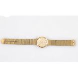 Longine men's gold watch