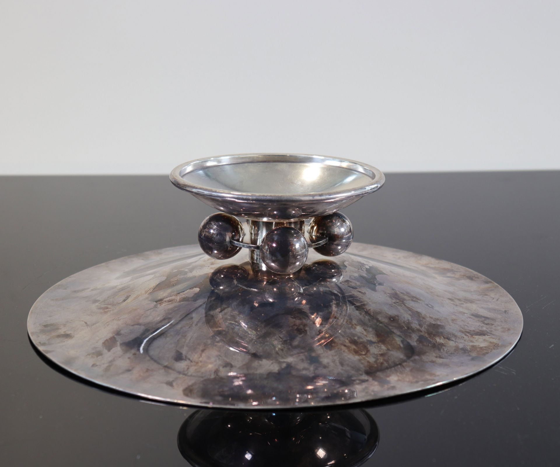 Luc Lanel for Christofle - Fruit bowl - silver - Image 3 of 5