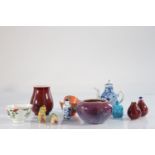 China set of various porcelains