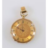 18k yellow gold watch (34.4gr)
