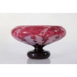 French Glass Art Deco Cup