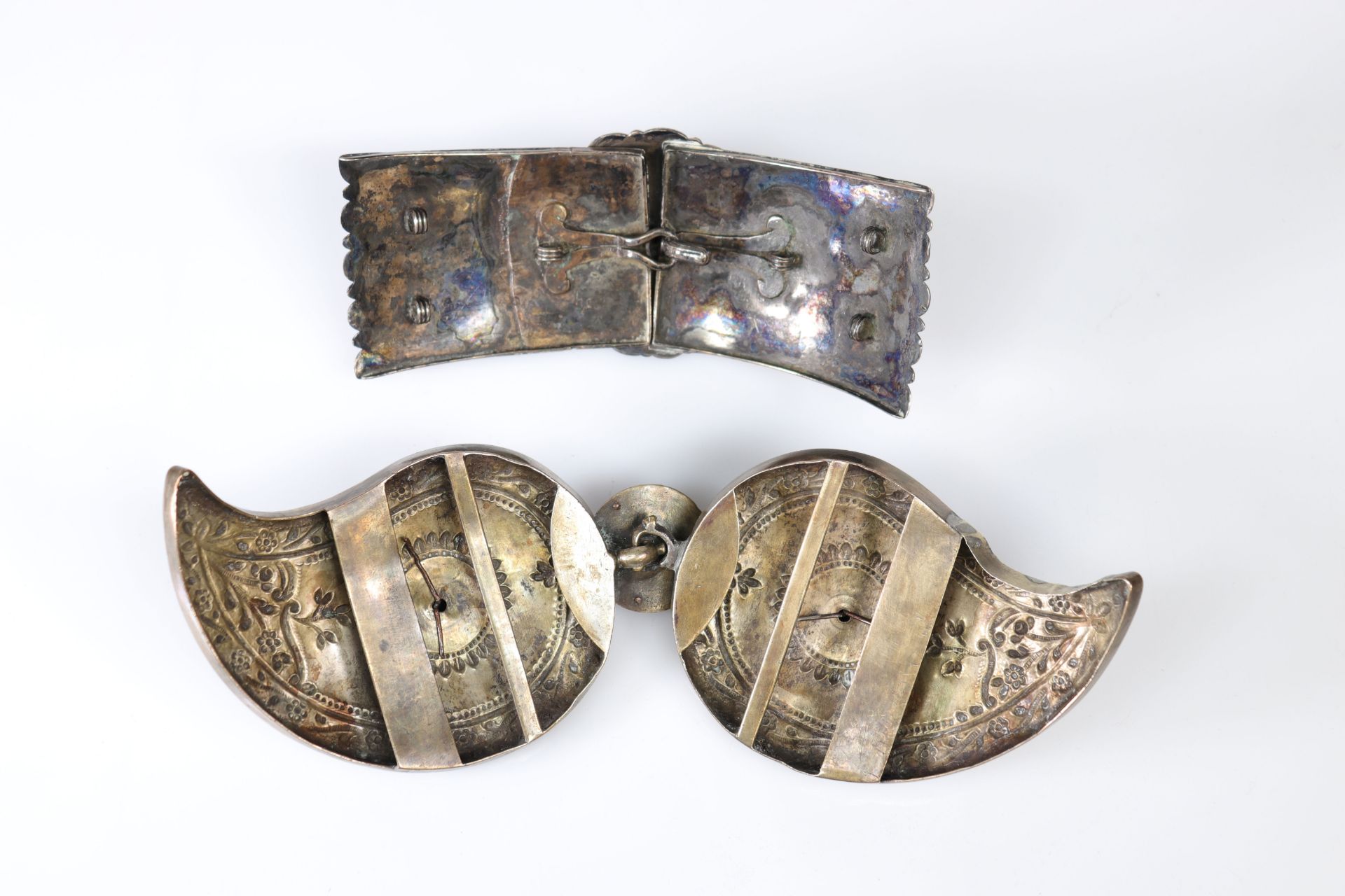 Berber jewelry silver belt buckles - Bild 2 aus 2