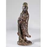 China Guanyin bronze from the Qing period