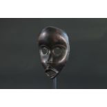 Old African mask - Dan - Ivory Coast - colonial origin -