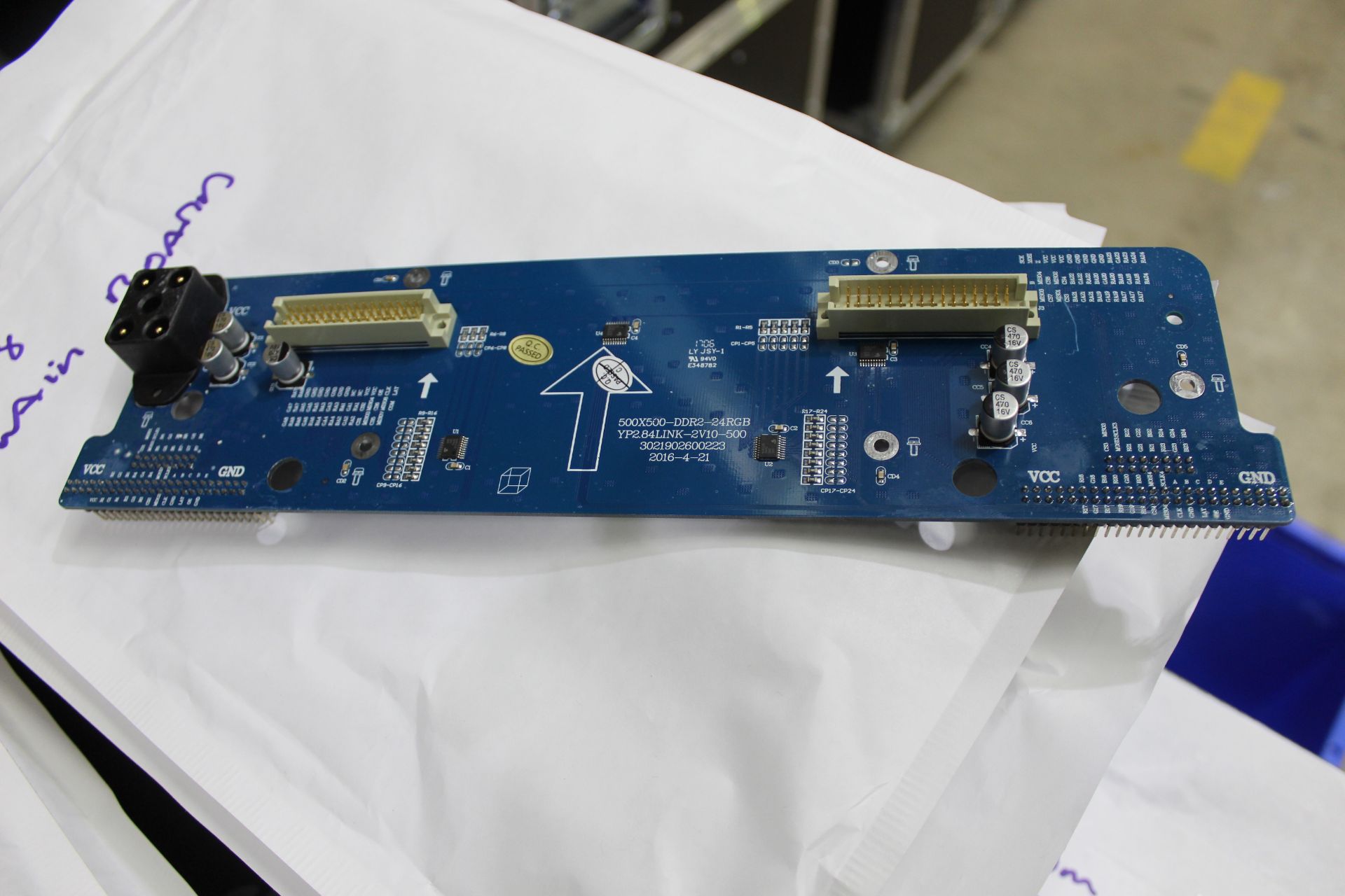 Quantity of P2.86 LED spares to include approx. 15x receiving boards, 15x main boards, Novastar - Image 7 of 10