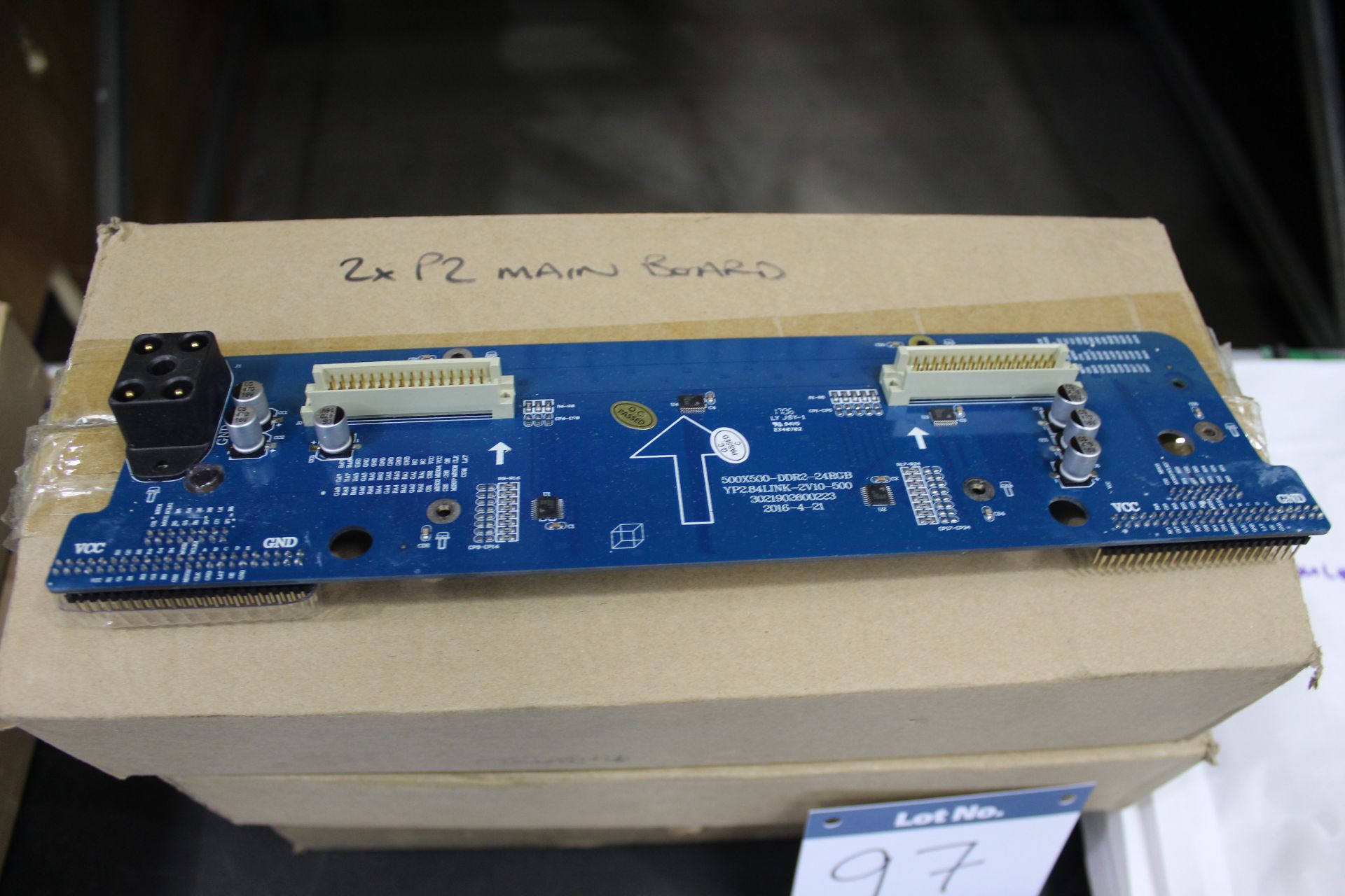 Quantity of P2.86 LED spares to include approx. 15x receiving boards, 15x main boards, Novastar - Image 3 of 10