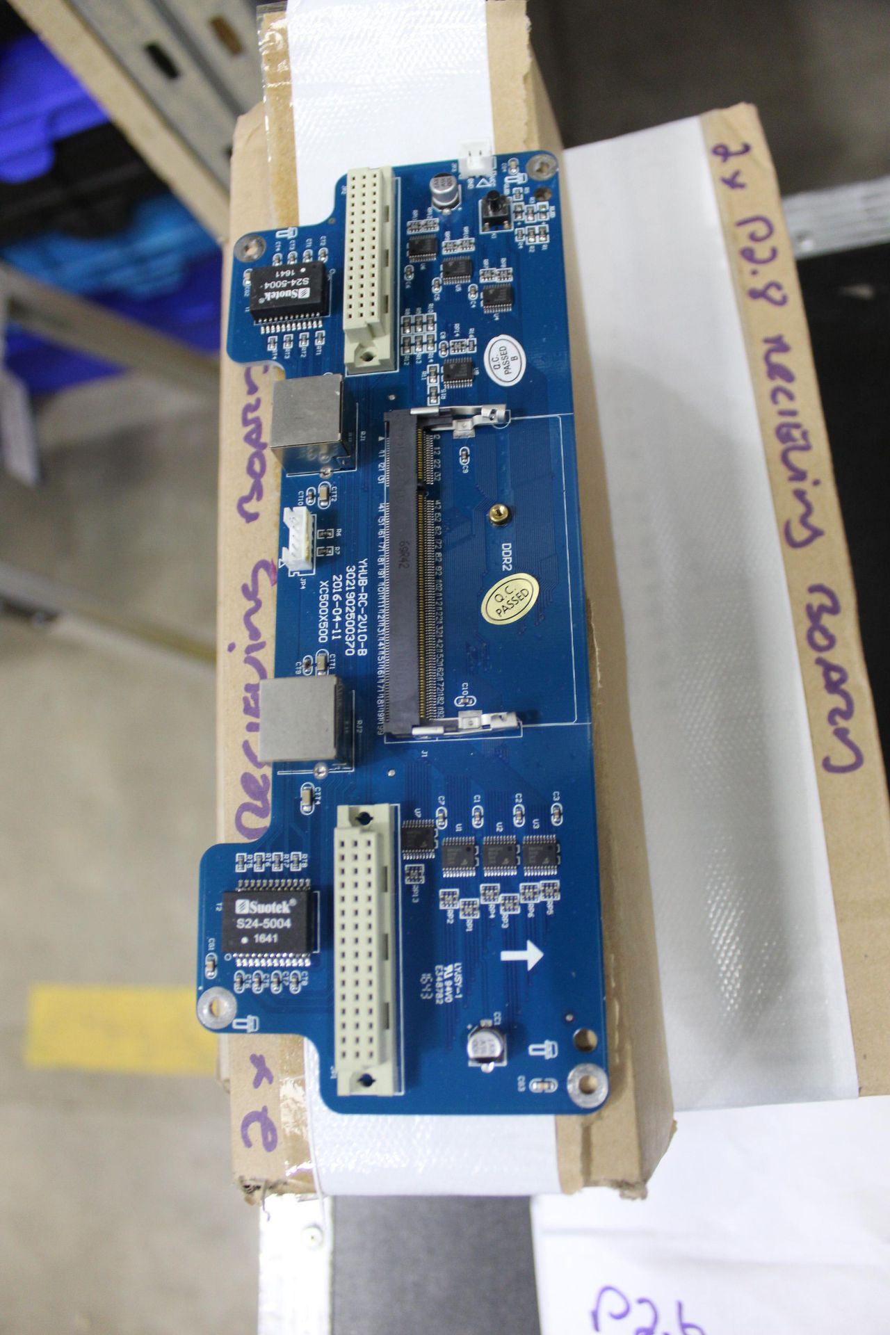 Quantity of P2.86 LED spares to include approx. 15x receiving boards, 15x main boards, Novastar - Image 2 of 10