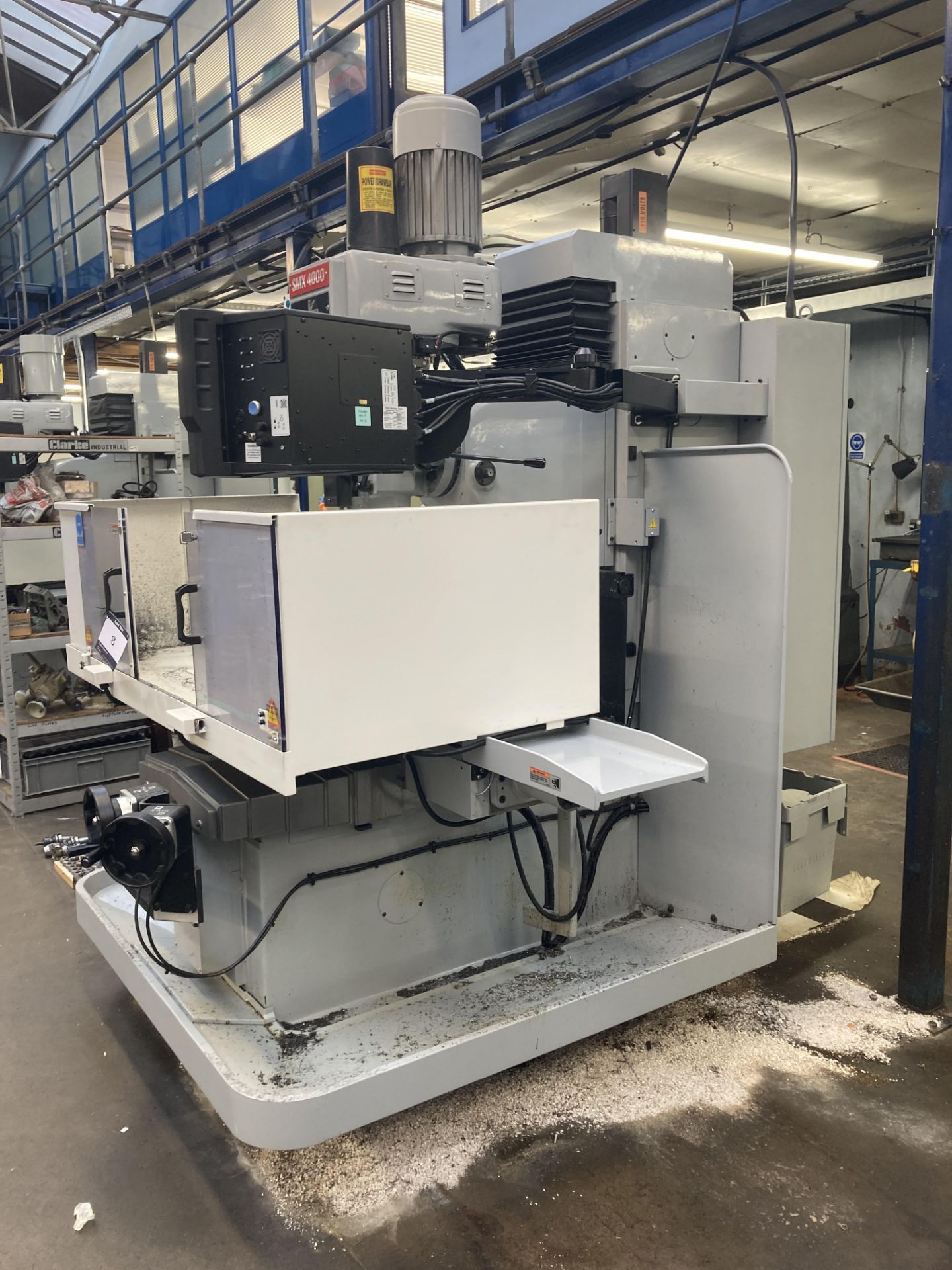 XYZ SMX 4000 CNC 3 axis vertical bed milling machine, Serial No. 13119 (2019), table size 1474mm x - Image 4 of 7
