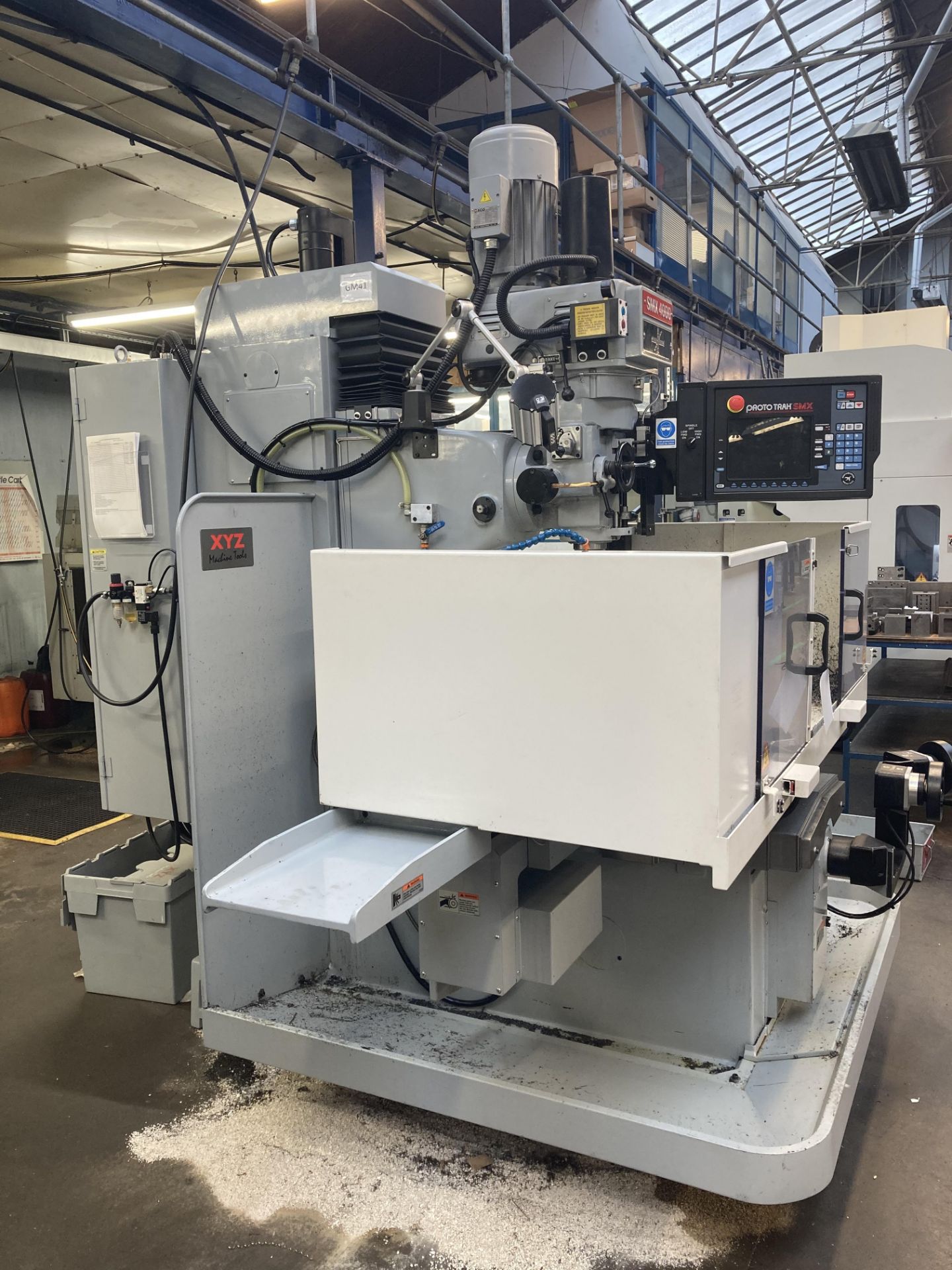 XYZ SMX 4000 CNC 3 axis vertical bed milling machine, Serial No. 13119 (2019), table size 1474mm x - Image 3 of 7