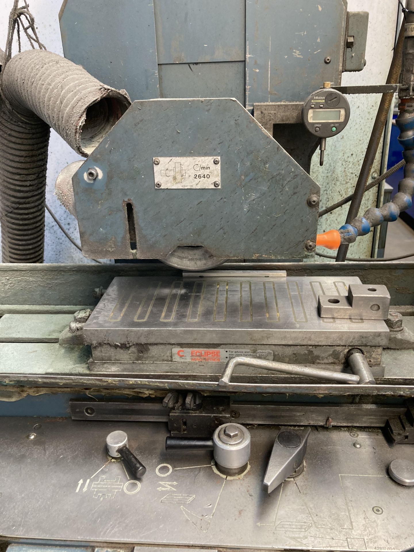 Jones & Shipman 540L horizontal surface grinding machine, Serial No. B015998, table size 26" x 6" - Image 3 of 7