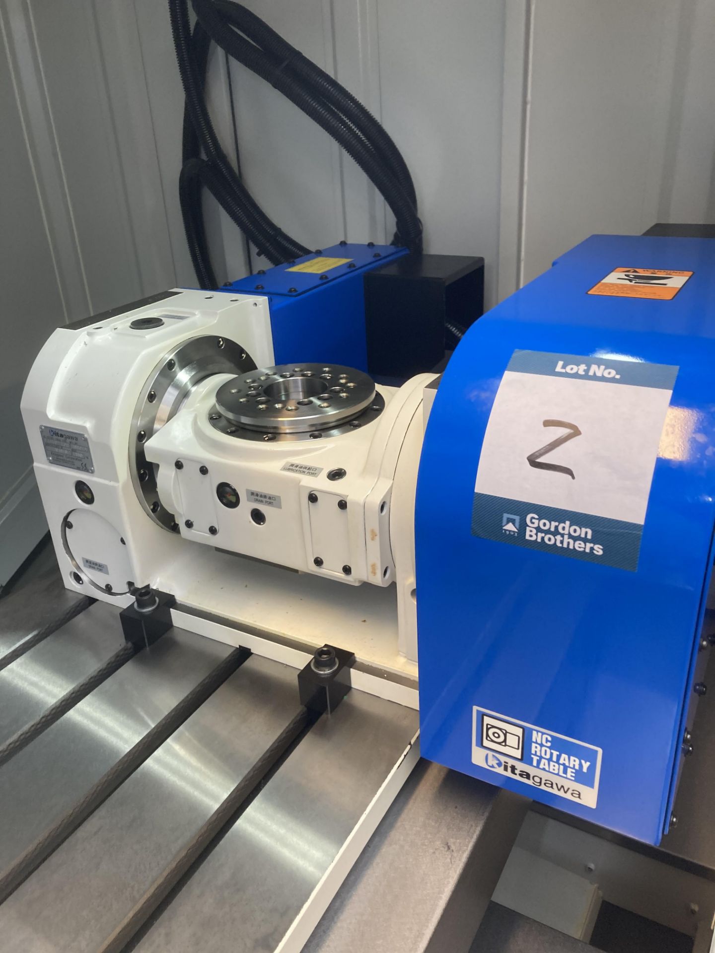 Kitagawa Type TT150AZ-01 NC rotary table 4th axis, , Serial No. 190015 (2019)