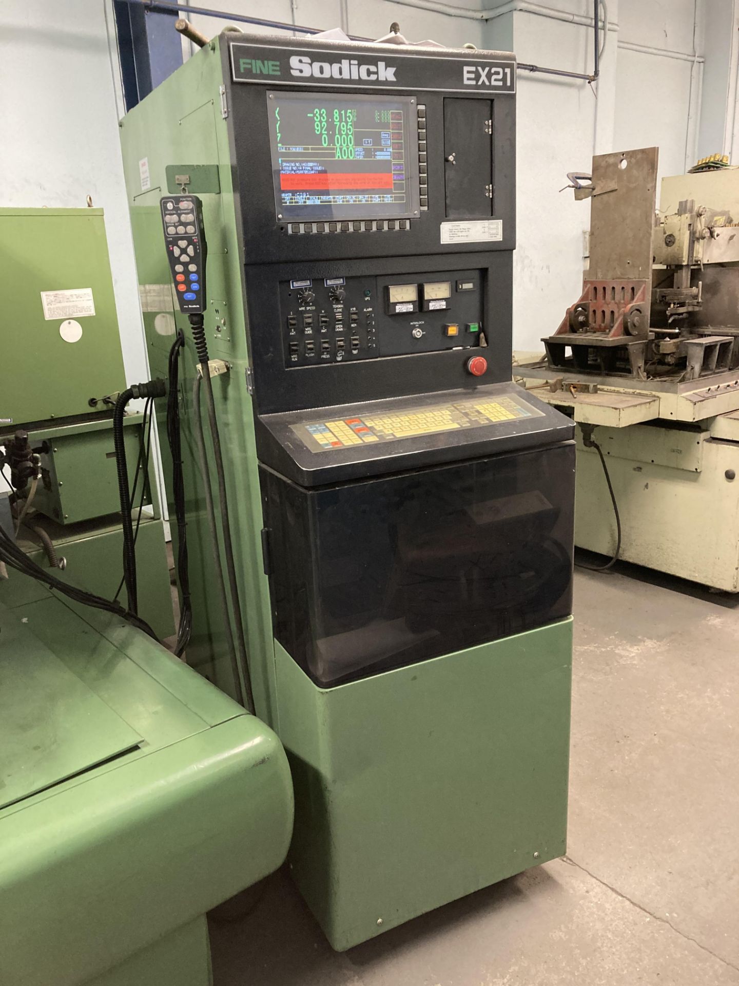 Sodick A-530 electrical discharge machine, Serial No. T-2031 (1994), work capacity 500mm x 350mm - Image 2 of 7