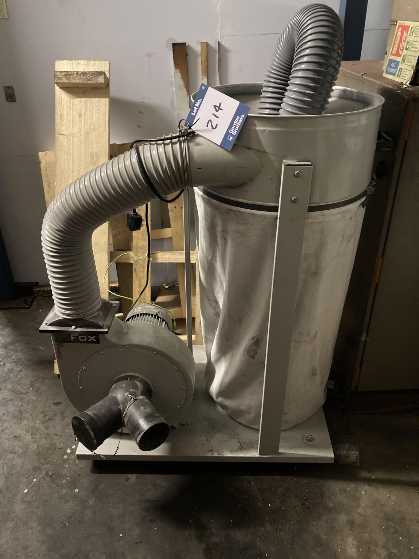 Fox F60-842 mobile dust extractor