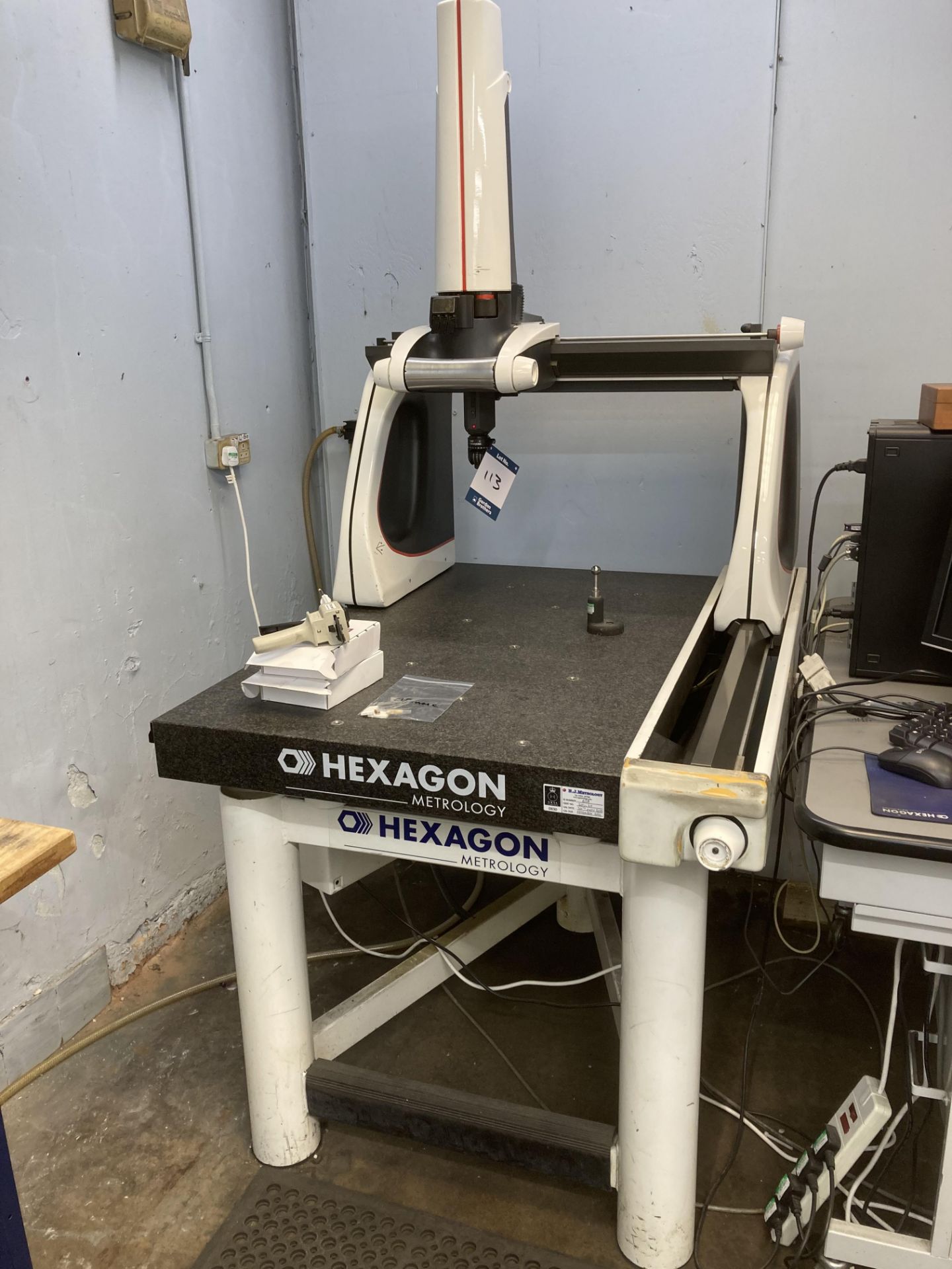 Hexagon Metrology Swift coordinate measuring machine, Serial No. 00638 (calibrated 11/20) with