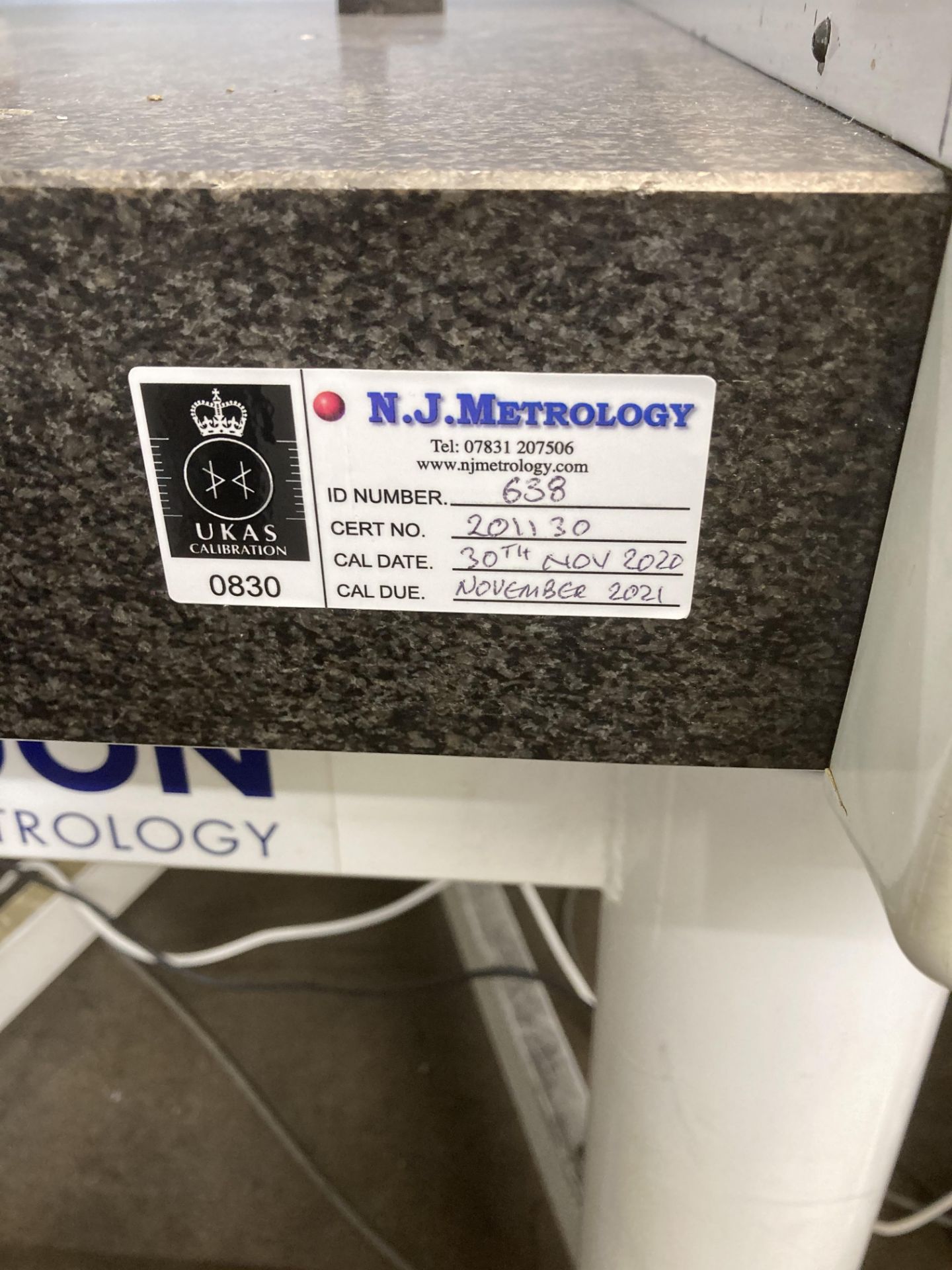 Hexagon Metrology Swift coordinate measuring machine, Serial No. 00638 (calibrated 11/20) with - Image 2 of 5