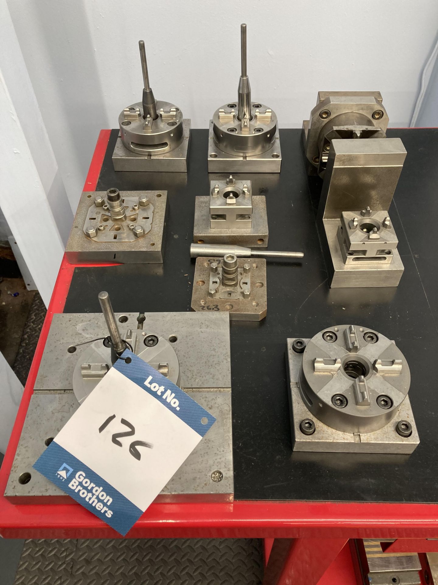 Various Erowa and 3R System setting and holding plates