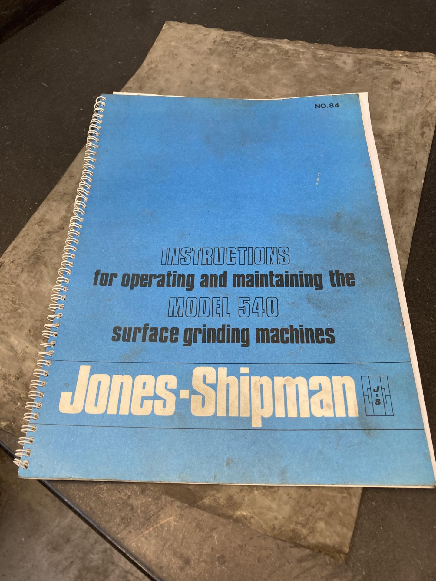 Jones & Shipman 540P horizontal surface grinding machine, Serial No. B099698, table size 26" x 6" - Image 7 of 8